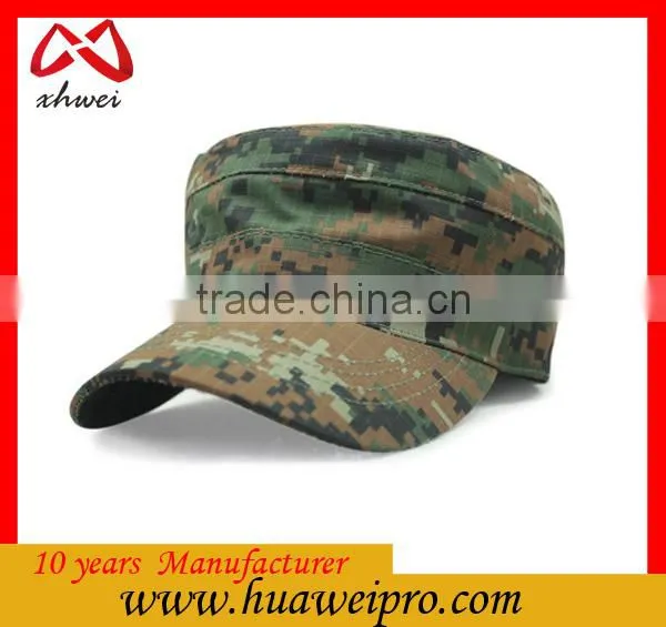 Alibaba International Wholesale Army Cap Woodland Digital Camouflage Military Cap