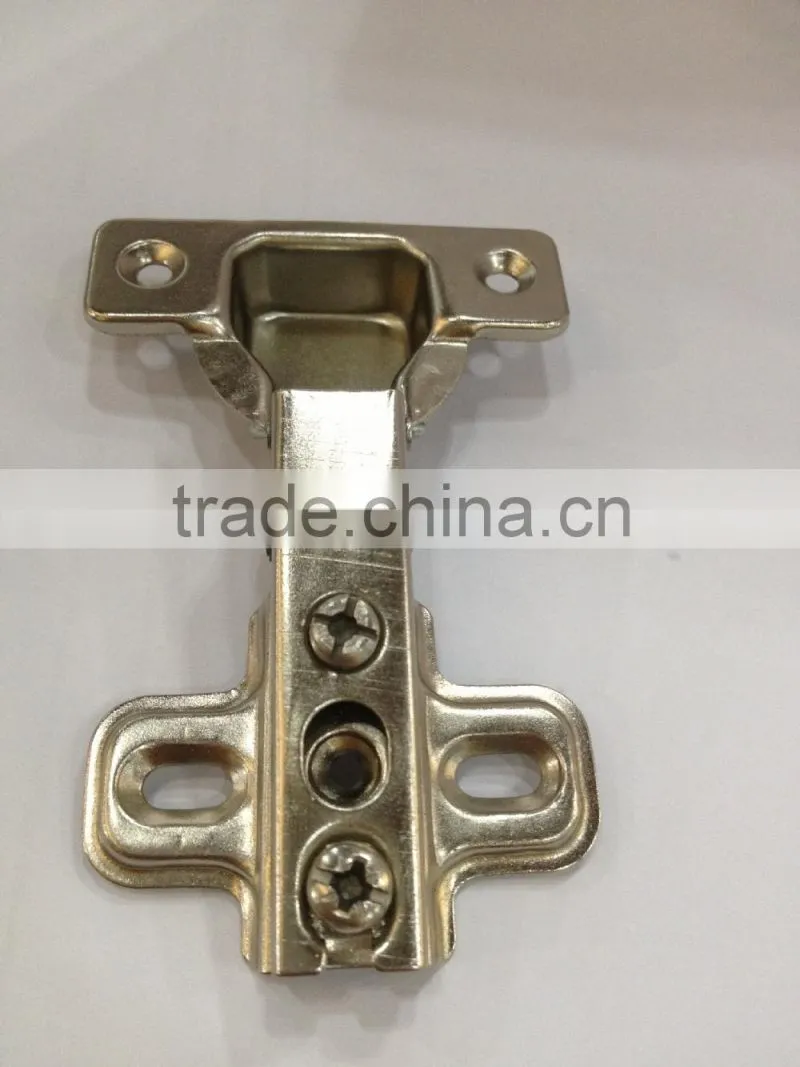 types of slide-on door hinge for door and cabinet hardware