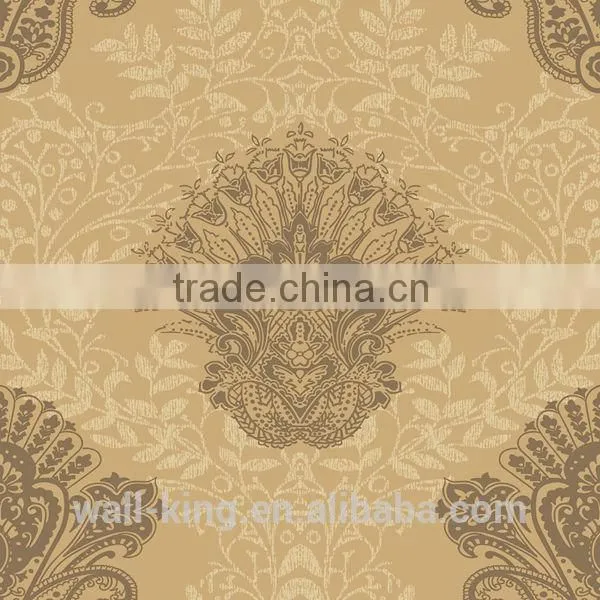 chinese traditional wall paper brown
