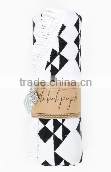 wholesale 100% cotton Custom Embroidered personalized bath towels for children