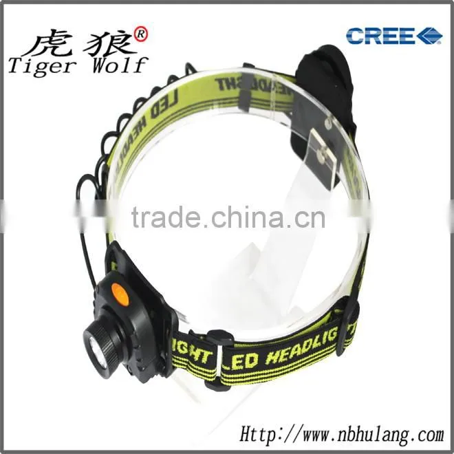 plastic sense lamp LED dry battery power source headlamp headlight