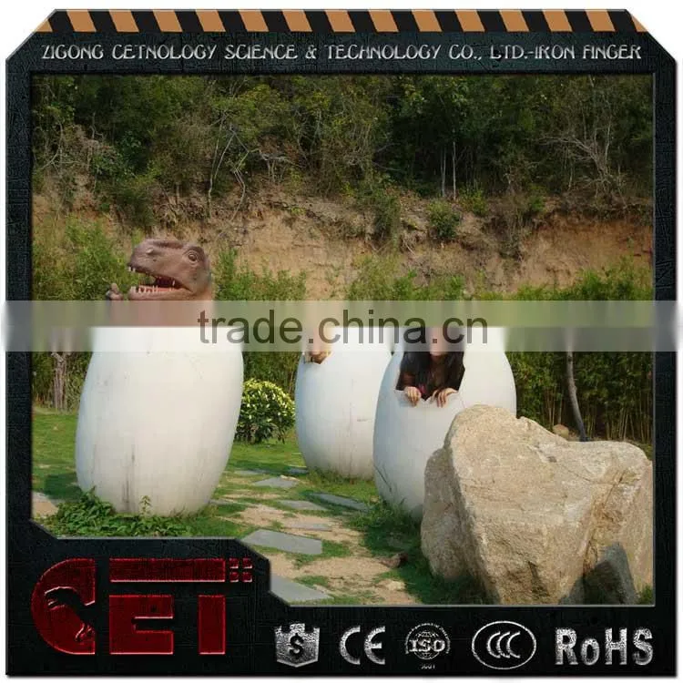 Amusement park products artificial dinosaur eggs
