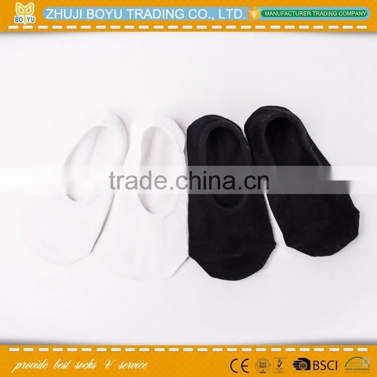 BY-161401High-quality lady cotton socks Adult Soft Invisibility boat Sock Ship Socks