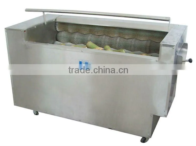 rhizome washing and peeling machine