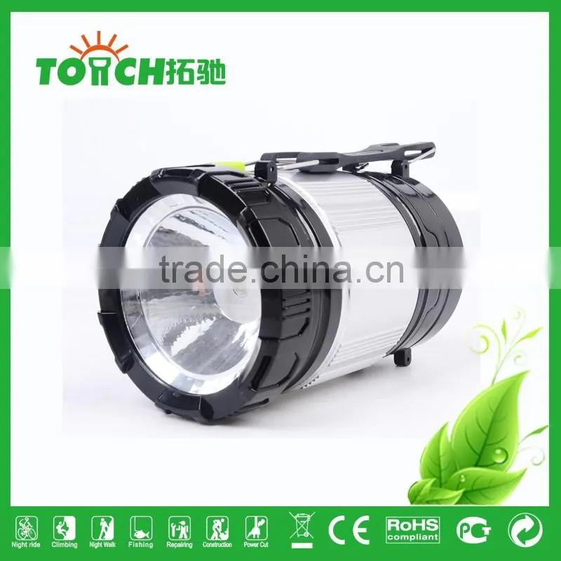2016 New Lantern Light Solar Tent Light 12h High Power Flash Light Emergency Lamp Lantern Lamps With AC Charger