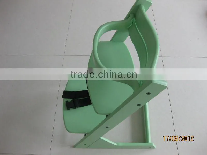 Wooden baby high dining chair
