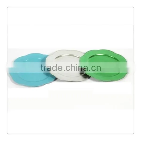 Custom plastic decorative plates
