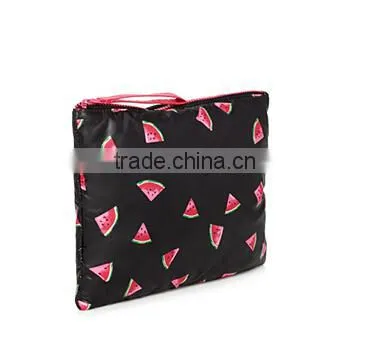 custom Watermelon Print Cosmetic Pouch