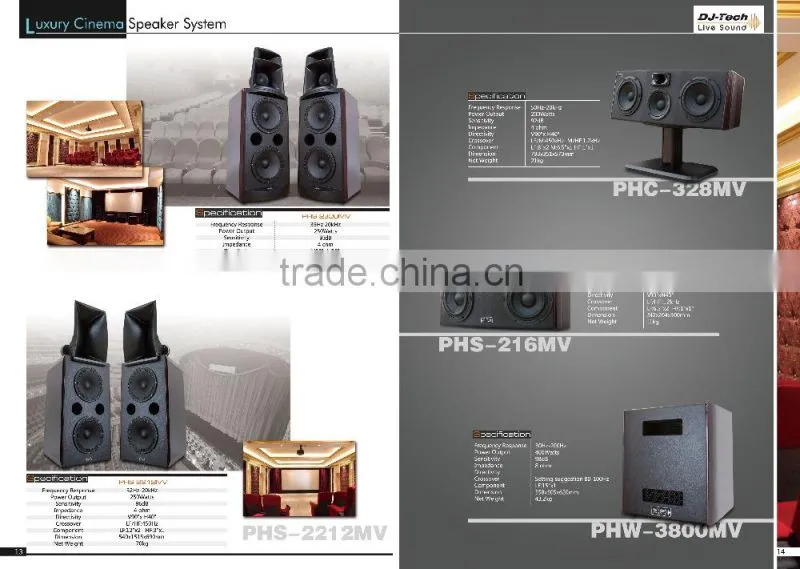 magic audio speaker home theatre speaker audio system professionxial hotel high-end cinema/TV speaker