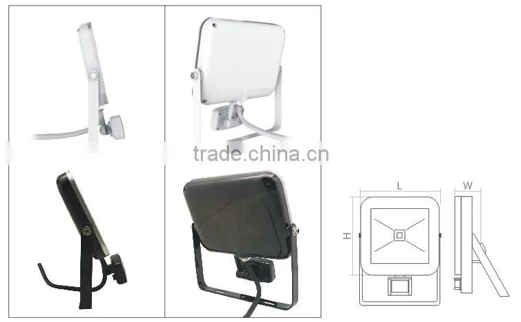 Ispot top version ultra thin motion activated flood lights