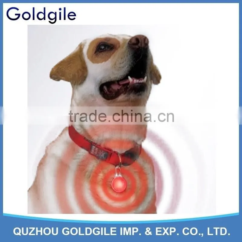 LED flash pet collar