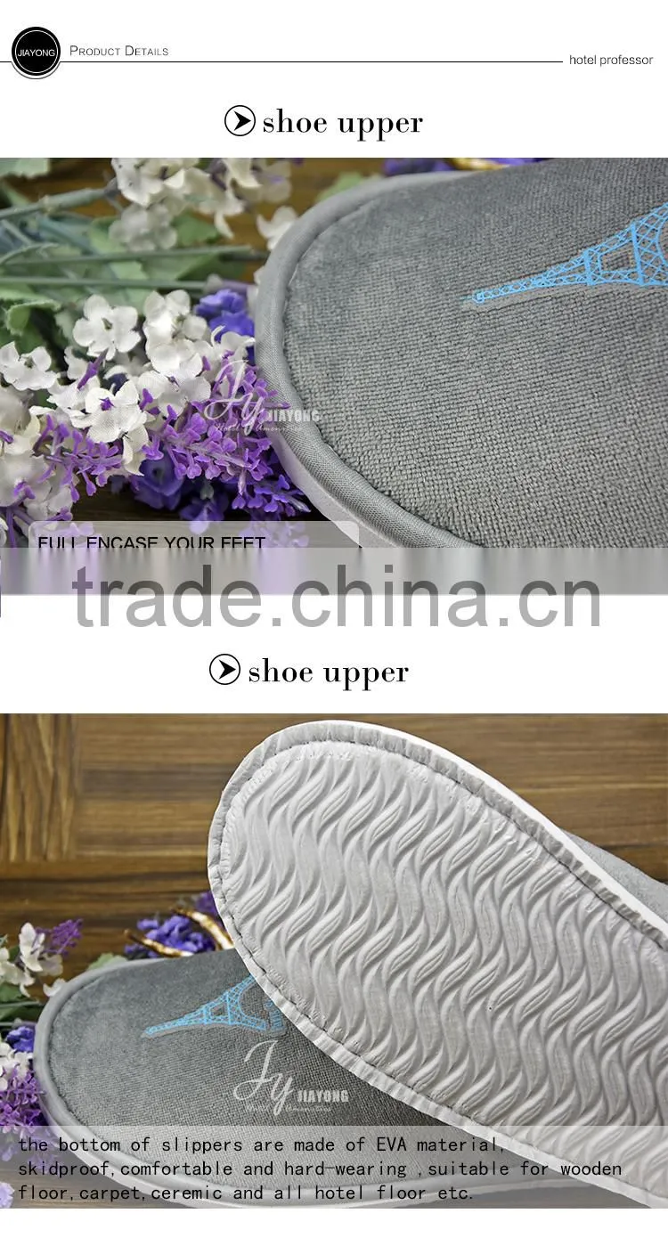 wholesale traveling foldable slippers customized disposable slippers