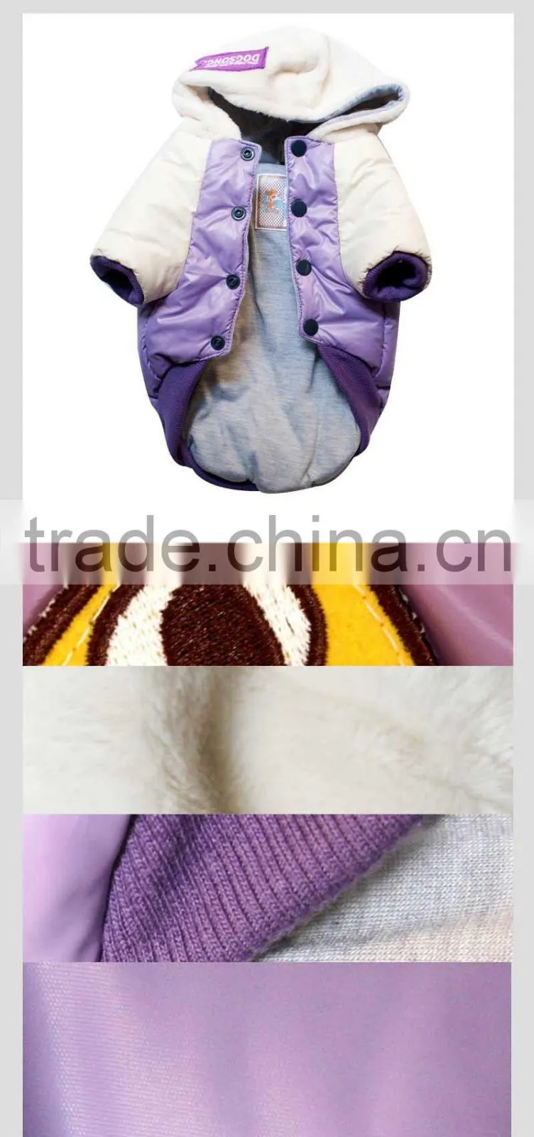 Sweet Fashion Pet Waterproof Dog Cotton Jacket Coat