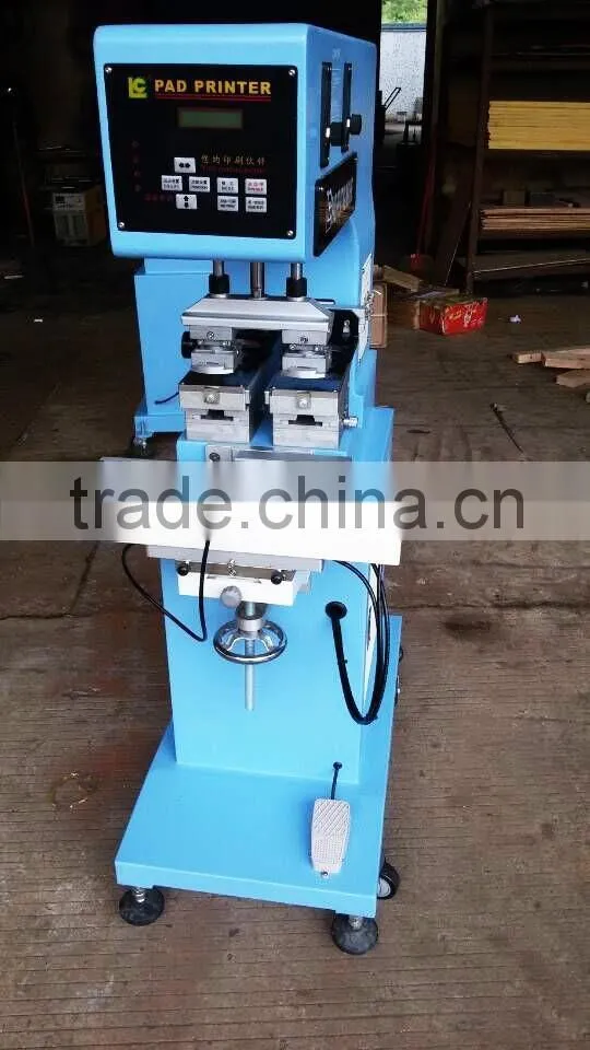 two color printing machine cap logo printer bottle caps printing machine LC-PM2-150T