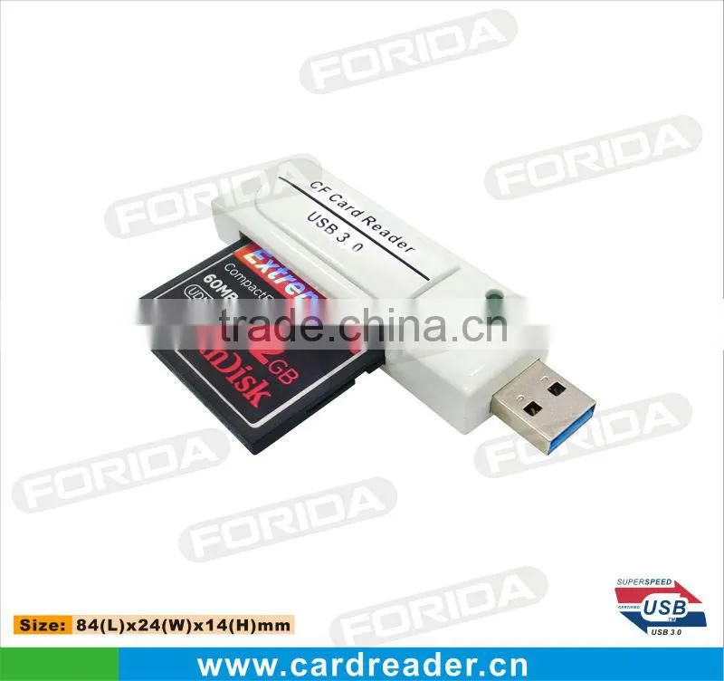 2013 New Style USB3.0 External CF card reader for Laptop
