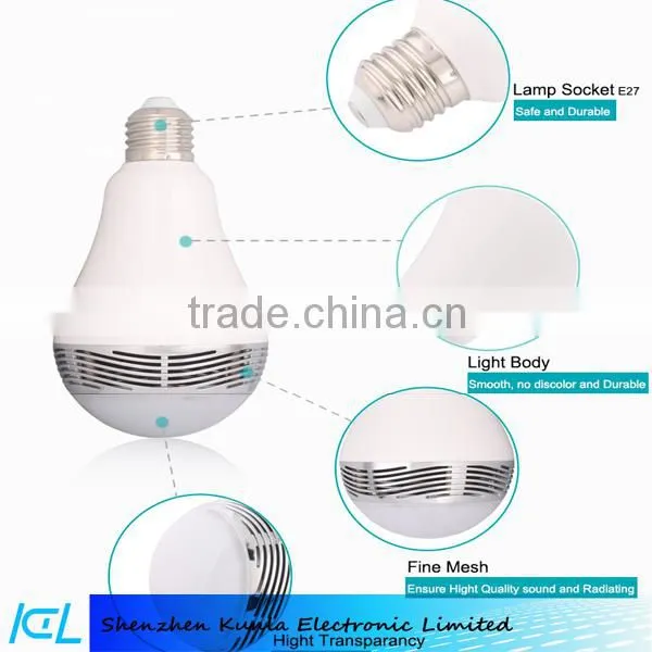 Bluetooth wireless light bulb Cell Phone Wireless Control 7W E27