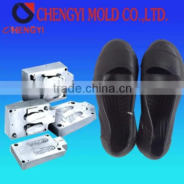 2014 full EVA shoes mould lady plastic shoe mould