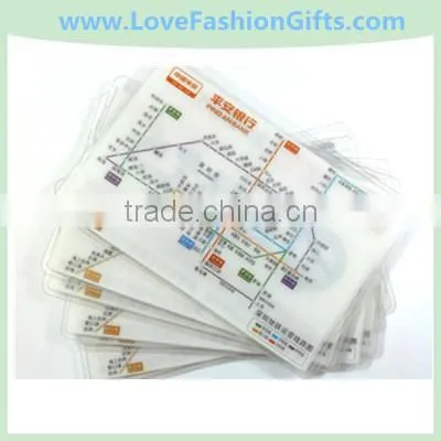 PVC Clear credit card case/holder
