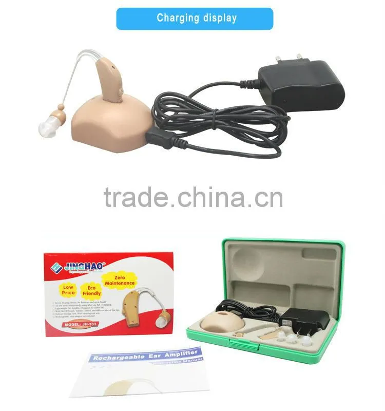 fashion design high quality rechargeable new bte best ear hearing aid