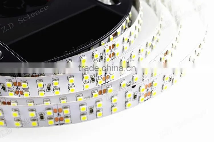 Super Bright Double Line White LED Strip 3528 240LEDs/M 3 Years Warranty