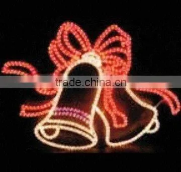 christmas bells led motif light