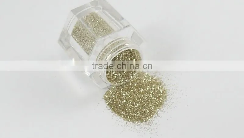 0.2mm PET Gold dust Glitter Powder
