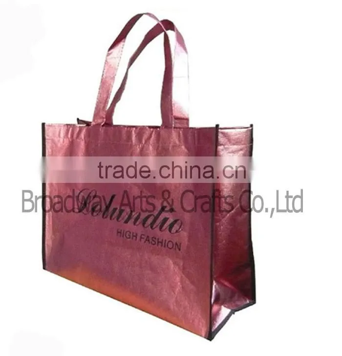 Cheap Printed foldable recyclable laminated PP non woven bag