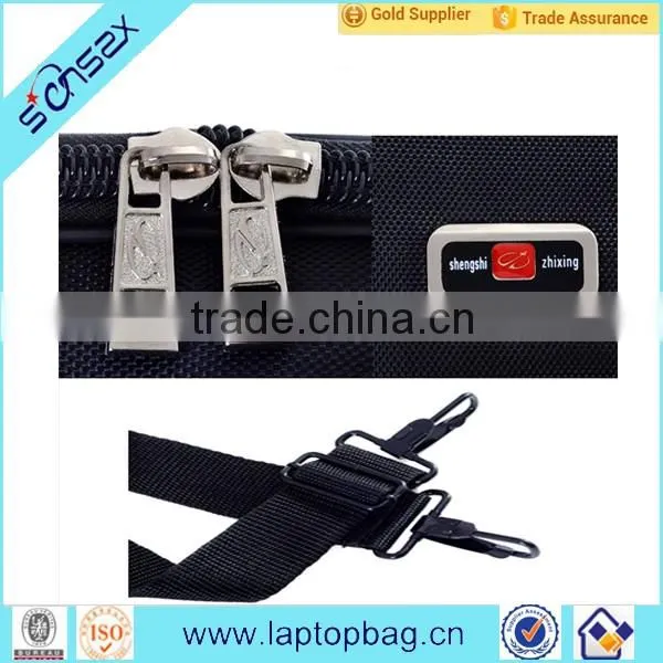 Black laptop bag briefcase business card holder