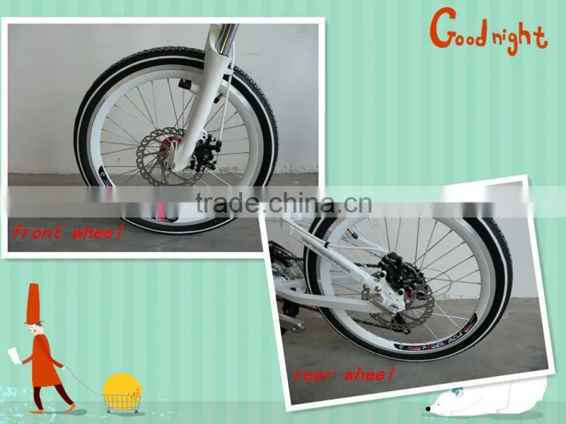 2014 New mountain bike 20" high quality folding bikes