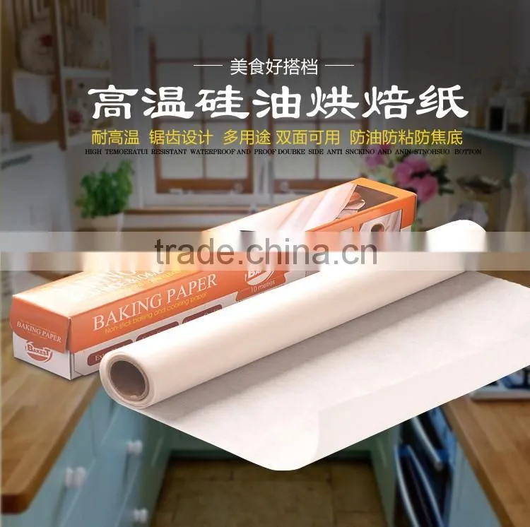 8334 BAKEST hot sale new package 10 meters barbecue paper in roll with multi-use