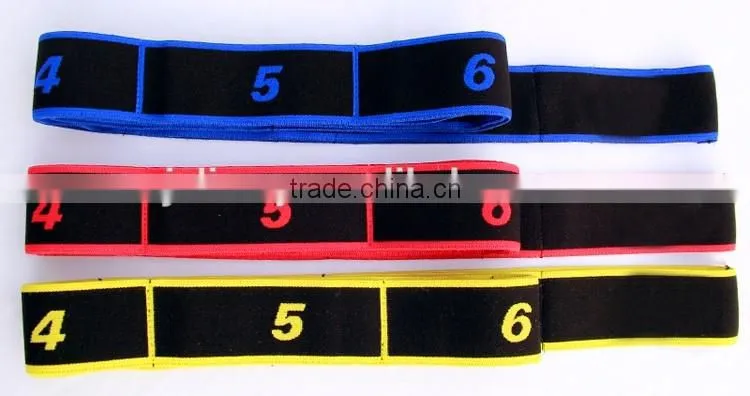 Yoga stretch fabric band, exercise stretch band