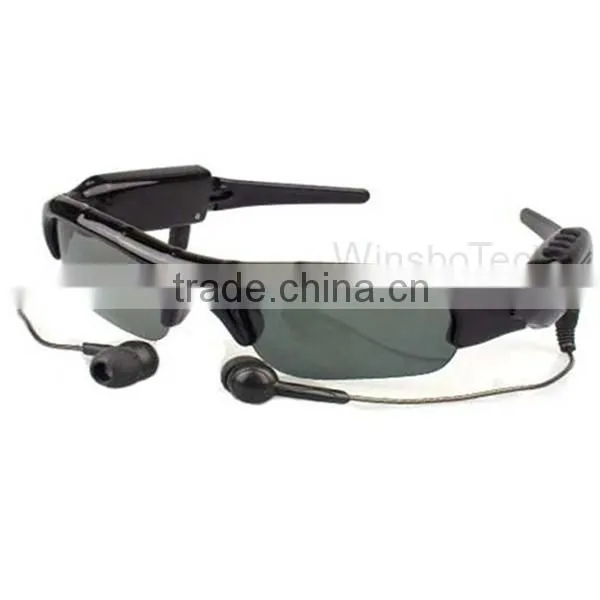 Flash player bluetooth-glasses , bluetooth earphone Mp3 sunglasses