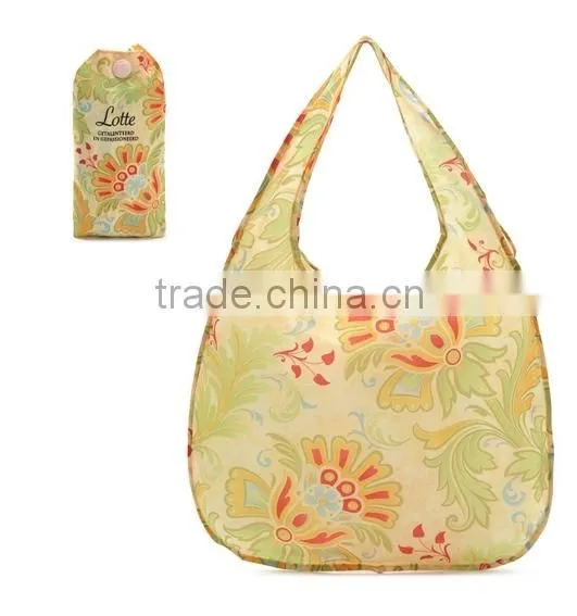 Most popular foldable nylon shopping bag
