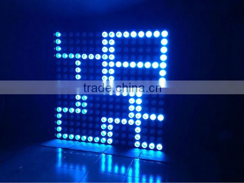 25x10w rgb 3 in 1 full color concert led dmx matrix blinder