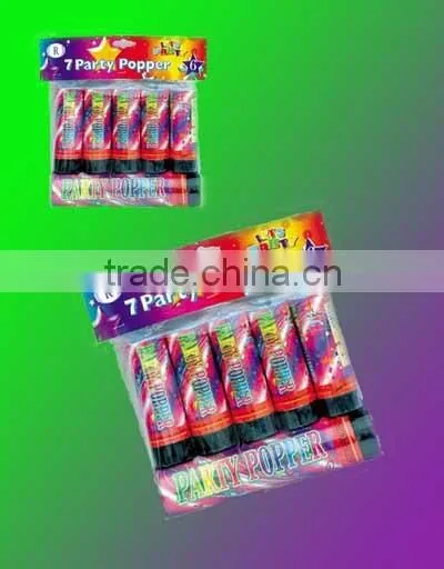 11cm small children party popper/confetti shooter/party cannon