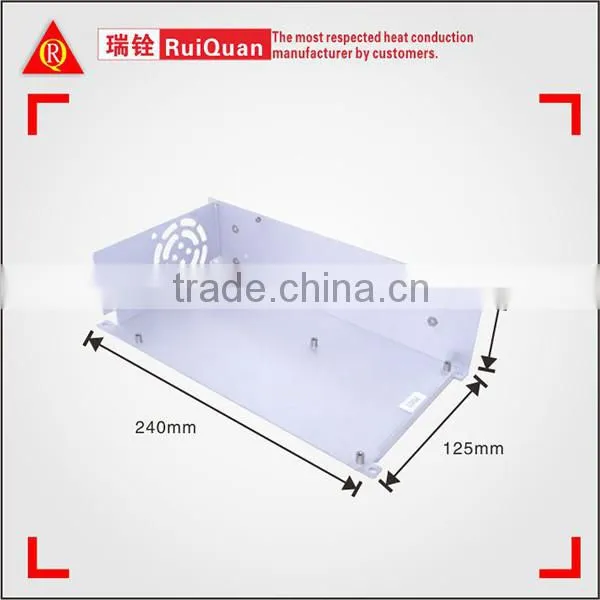 Die casting aluminum led light enclosure heat sink