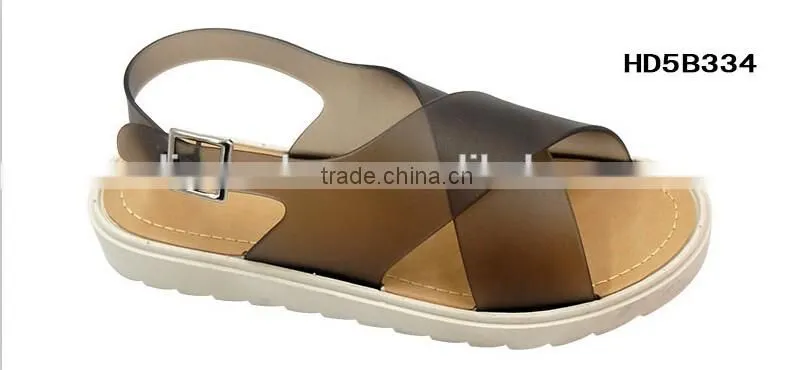2016 Hottest Sale Jie Yang Summer Lady PVC Slipper Women PCU Sandals Fashion Shoes