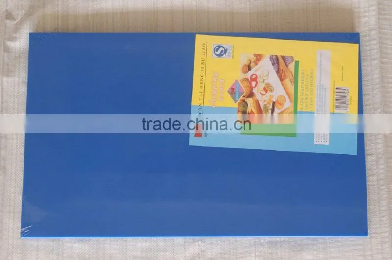 PE plastic colour regular cutting board