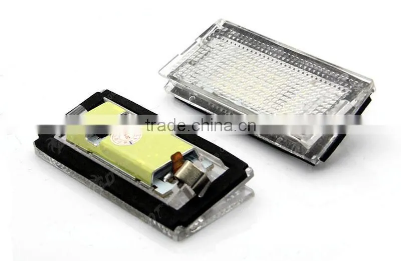 Canbus error free license plate lamp for BMW E46 4D series