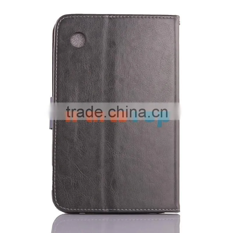 Wholesale Colored Leather Case For Lenovo IdeaTab A3300 A7-30 Flip Cover TPU Protective Case