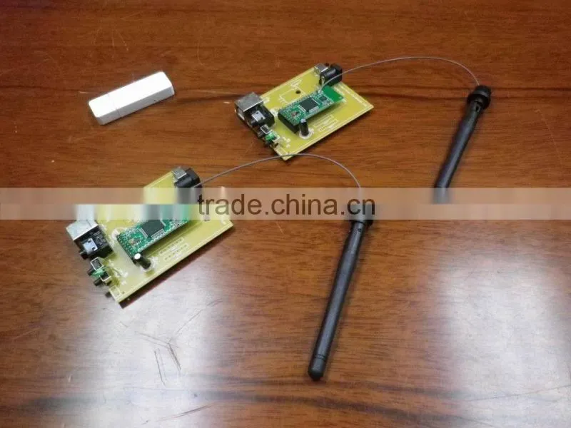 RF Digital Wireless Microphone Module Solution (Audio transmitter receiver module)