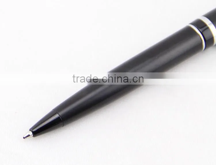 2014 new design black metal gift pen set