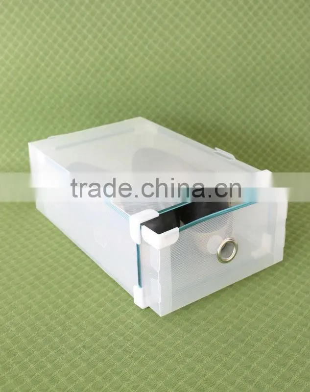 clear plastic drawer shoe box