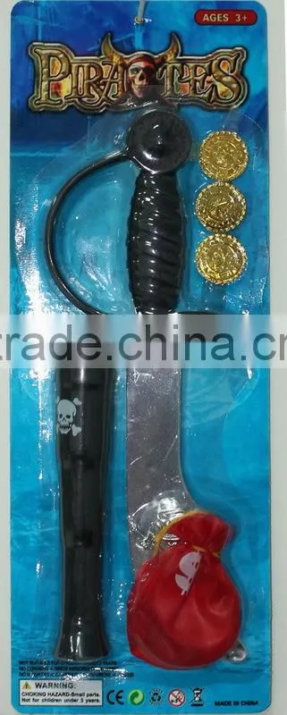 Pirate Set Pirate Knife Sword Toy Pirate Gold Coins