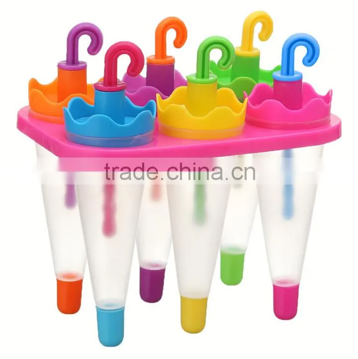 plastic ice lolly mould ice box for summer