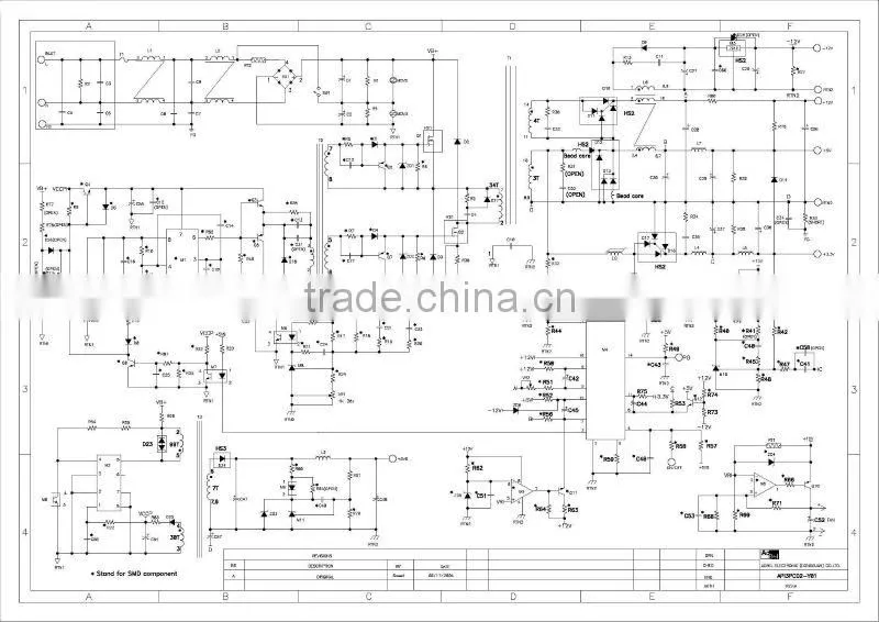 5V 40A CE ROHS UL led display screen power supply