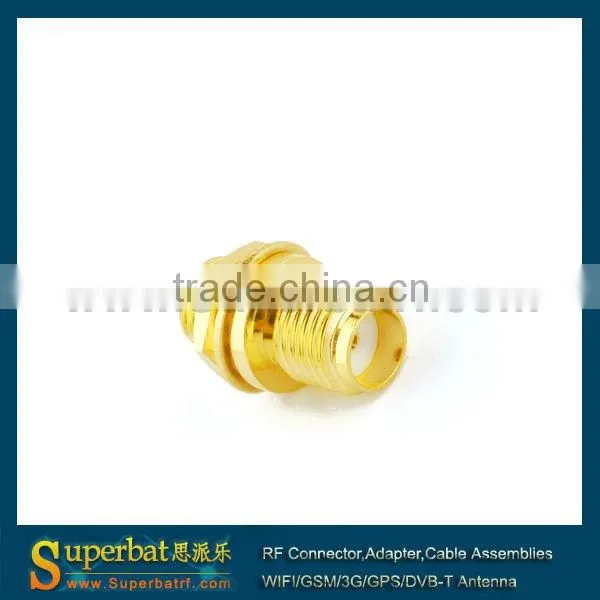 sma female chassis mount jack bulkhead with solder cup