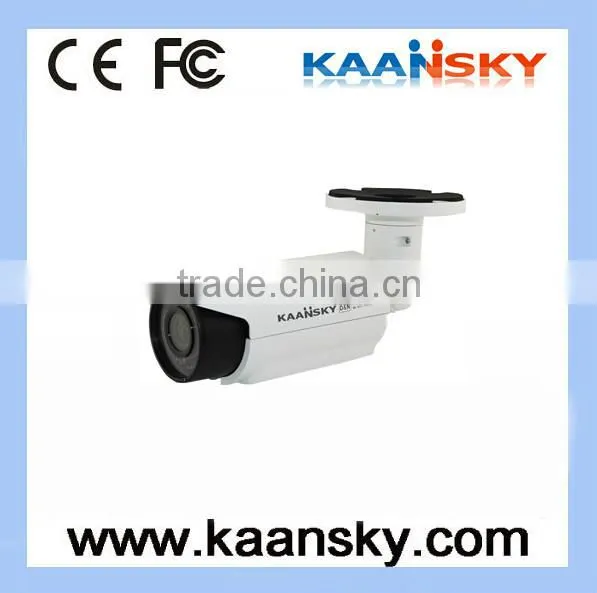 2014 New design hot sale 1mp and 1.3mp waterproof ip66 ahd cctv camera with 2.8-12mm varifocal lens and OSD