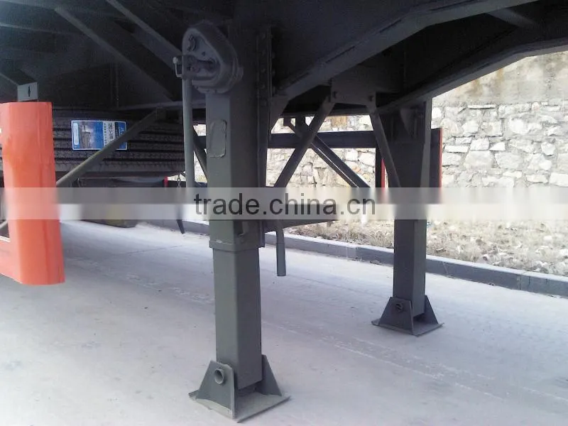 20' and 40' container carrier flatbed semi trailer,two axles and three axles
