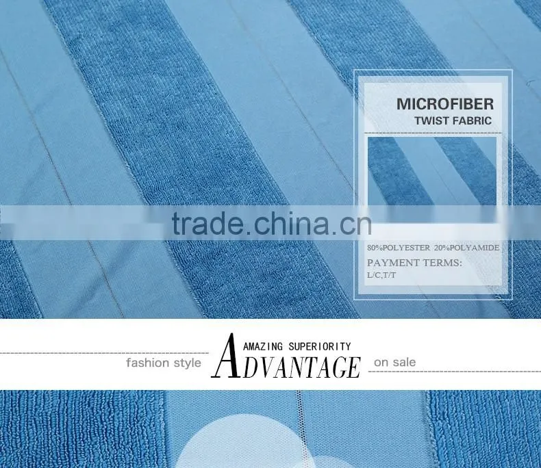 Microfiber twist mop cloth with material 80%polyester 20%polyamide